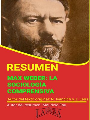 cover image of Resumen de Max Weber